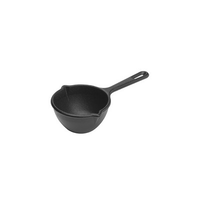 Round Cast Iron Melting Pot - Small - Dimensions: 23.65 x 13.8 Ø x 7.3 cm